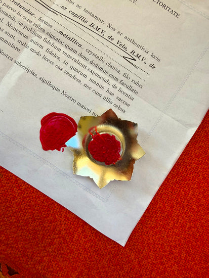 Multy-Reliquary - from the Belt (Girdle), Hair and Veil of Virgin Mary